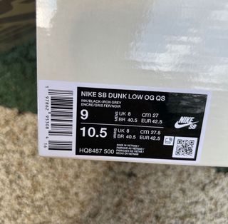 Nike Dunk Low Supreme Morado Gris