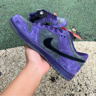 Nike Dunk Low Supreme Morado Gris