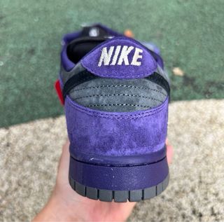 Nike Dunk Low Supreme Morado Gris
