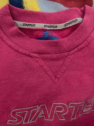 Sudadera Starter Rosa