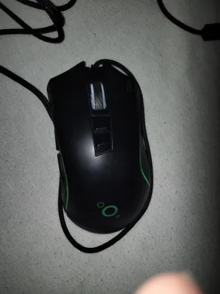 Ratón Gaming Titan Negro MOONGAMING