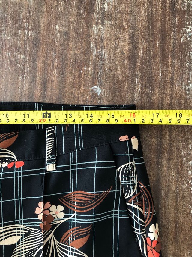 Ottod' ame Pantalones Estampados Negro