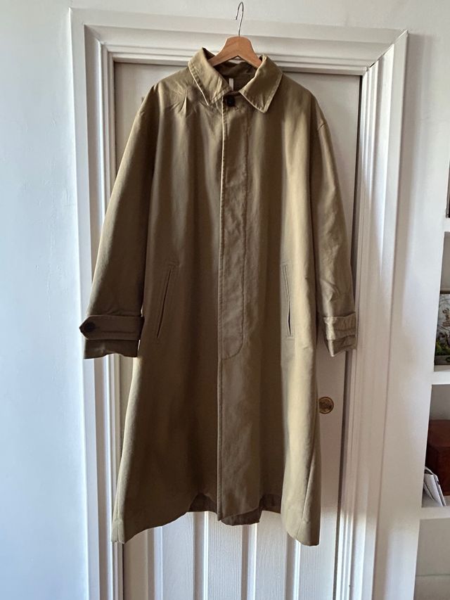 Gabardina Oversize Zara Beige