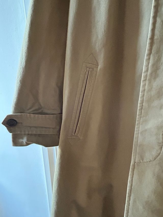 Gabardina Oversize Zara Beige