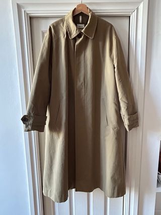 Gabardina Oversize Zara Beige