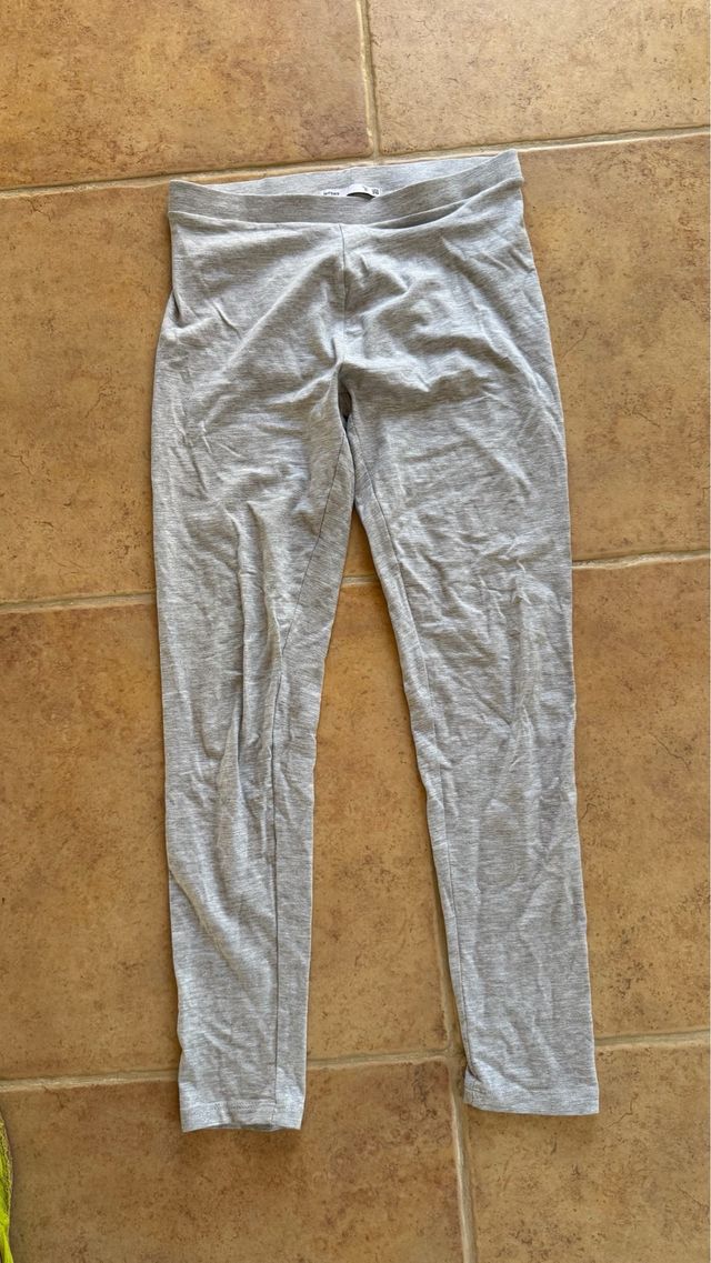Leggins grises básicos - S