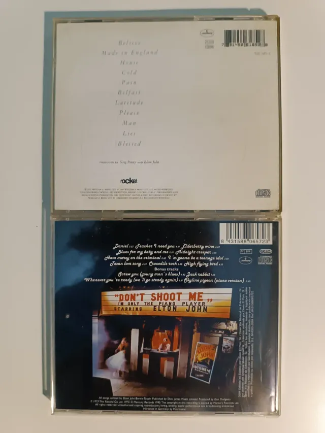 Lote 2 CDs Elton John