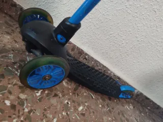 Patinete infantil 3 ruedas azul