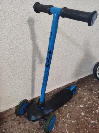 Patinete infantil 3 ruedas azul