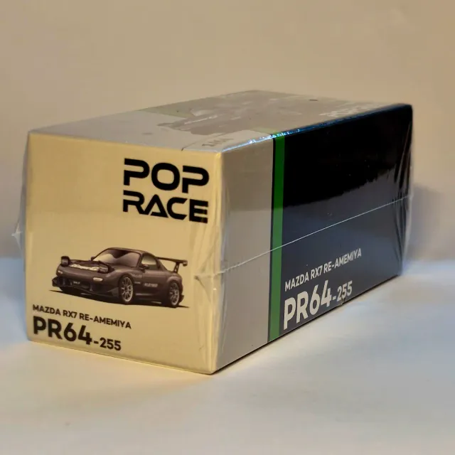 POP RACE 1/64 Mazda RX7 RE-AMEMIYA