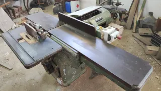 Combinada carpintería funcionando