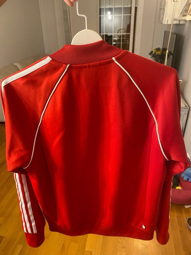 Chaqueta Adidas Roja Original