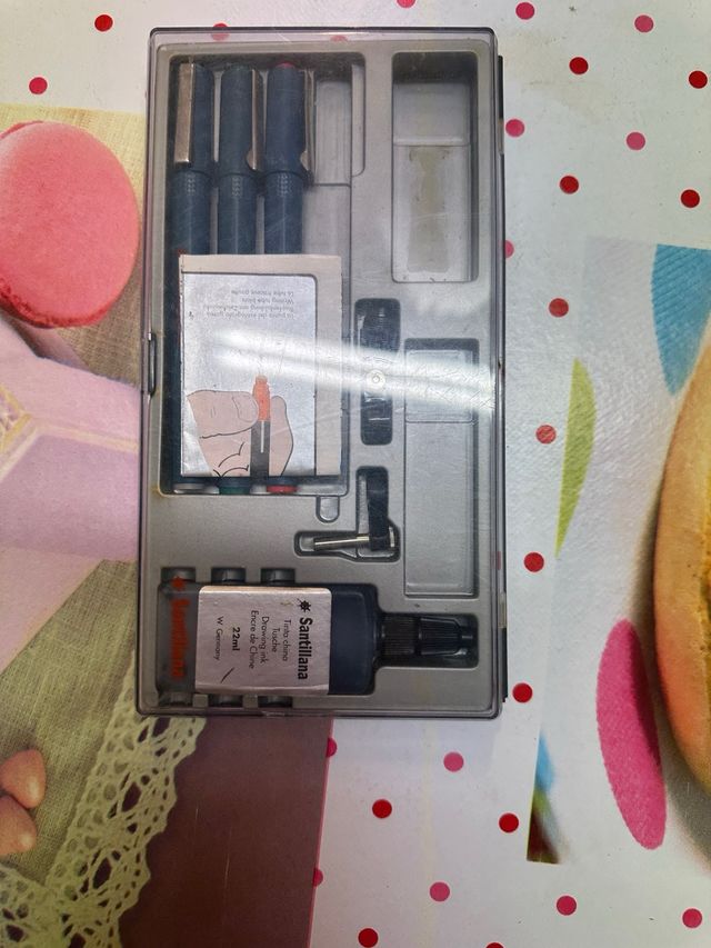 Estuche Rotring Santillana Tinta Dibujo