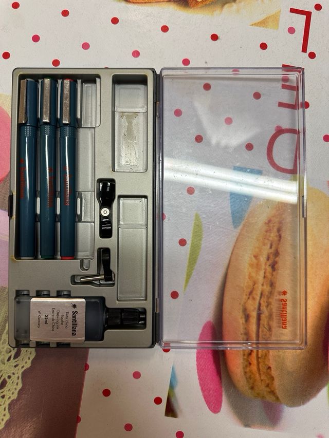 Estuche Rotring Santillana Tinta Dibujo