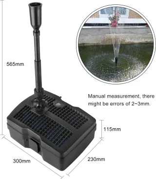 Pompa per laghetto 4 in 1 Forever Speed 1000 l/h