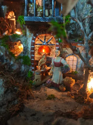 Presepe Natalizio Artigianale