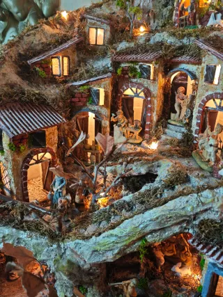 Presepe Natalizio Artigianale