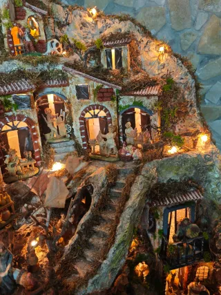 Presepe Natalizio Artigianale