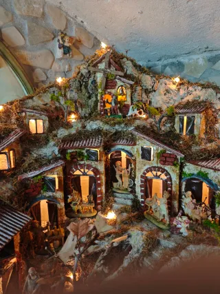 Presepe Natalizio Artigianale