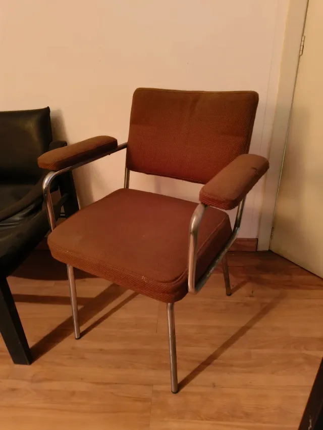 Silla vintage tapizada