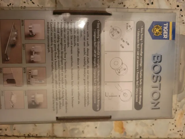 Toalleros Boston Acero Inoxidable (2uds) Pvp unida