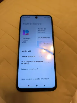 Xiaomi Redmi Note 9 Pro 128 GB Azul/Verde