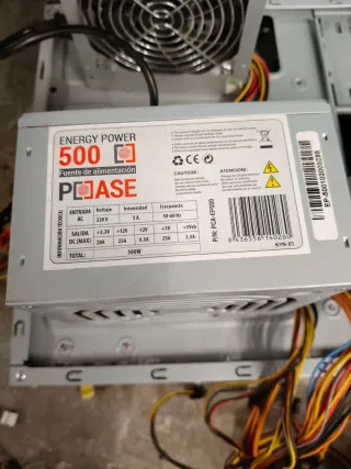 Fuente de Alimentación PLASE 500W