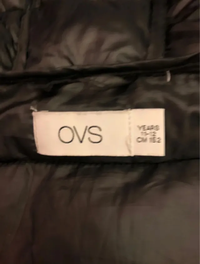 Piumino bambina 12-13 anni nero