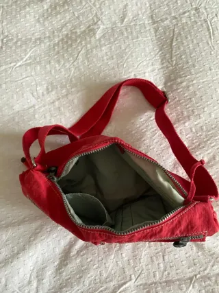 Bolso bandolera Kipling rojo