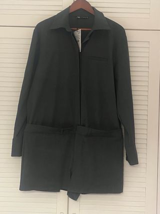 Mono gris Zara Talla XL