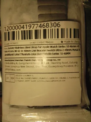 Correa Acero Inoxidable para Apple Watch