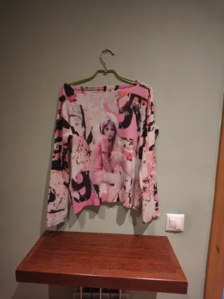 Jersey estampado mujer talla única