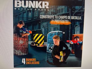 Bunkr Battle Zone Campo de Batalla tipo Nerf