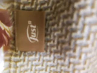 Sciarpa unisex acrilico beige/marrone