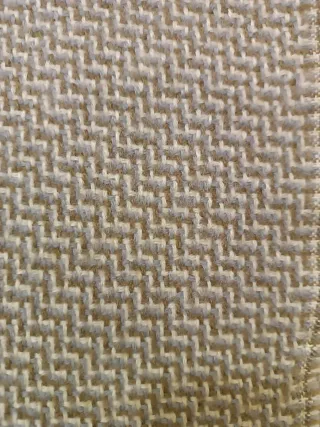 Sciarpa unisex acrilico beige/marrone