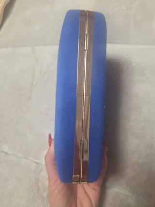 Bolso de fiesta azulón