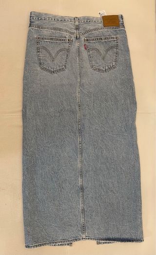 Falda Levi's larga vaquera