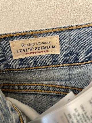 Falda Levi's larga vaquera