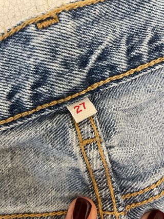 Falda Levi's larga vaquera