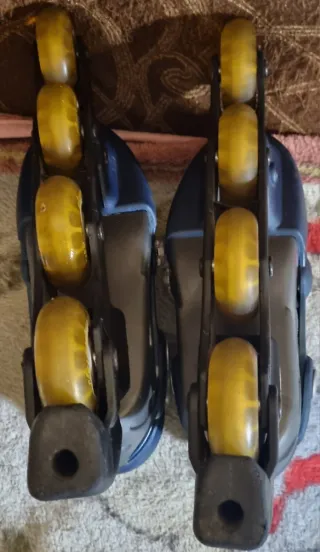 Patines en línea azules talla 39-40