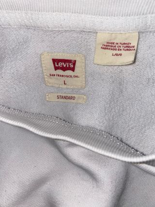 Sudadera Levi's Blanca Original