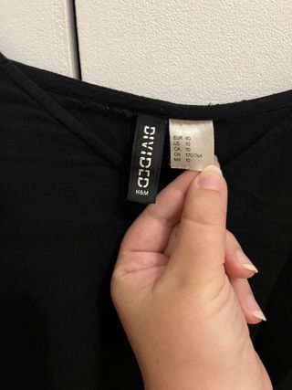 Mono corto tirantas negro