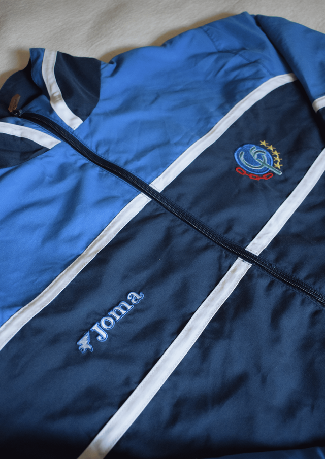 Chaqueta Joma Vintage Azul y Blanca