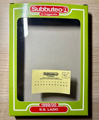 Subbuteo La Leggenda Team Squadra SS Lazio 1999/00
