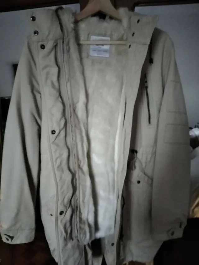 Casaco de inverno bege