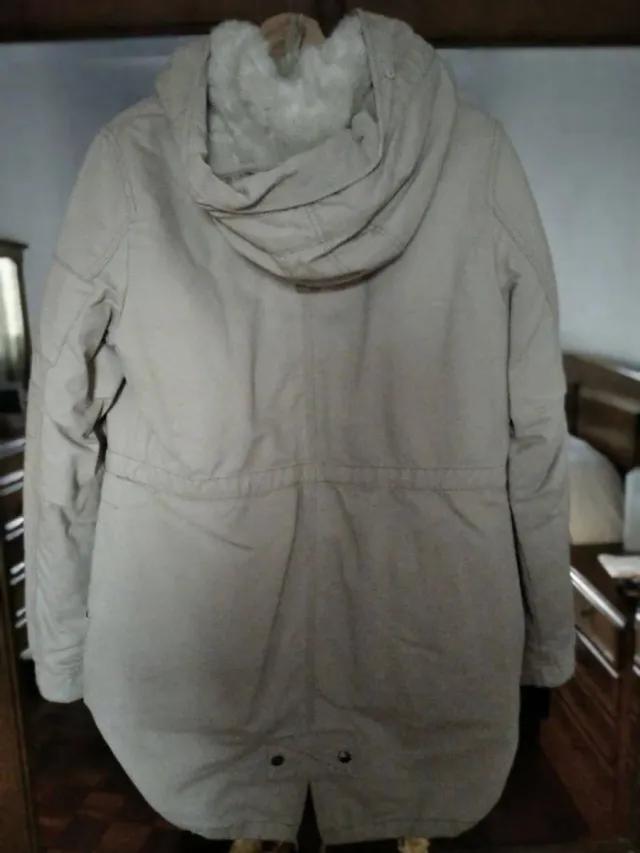 Casaco de inverno bege