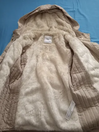 Casaco de inverno bege