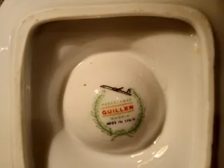 2 Hueveras vintage de Porcelanas Guillén