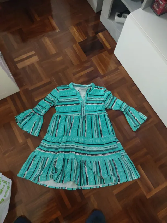 Vestido niña 8-10 años estampado