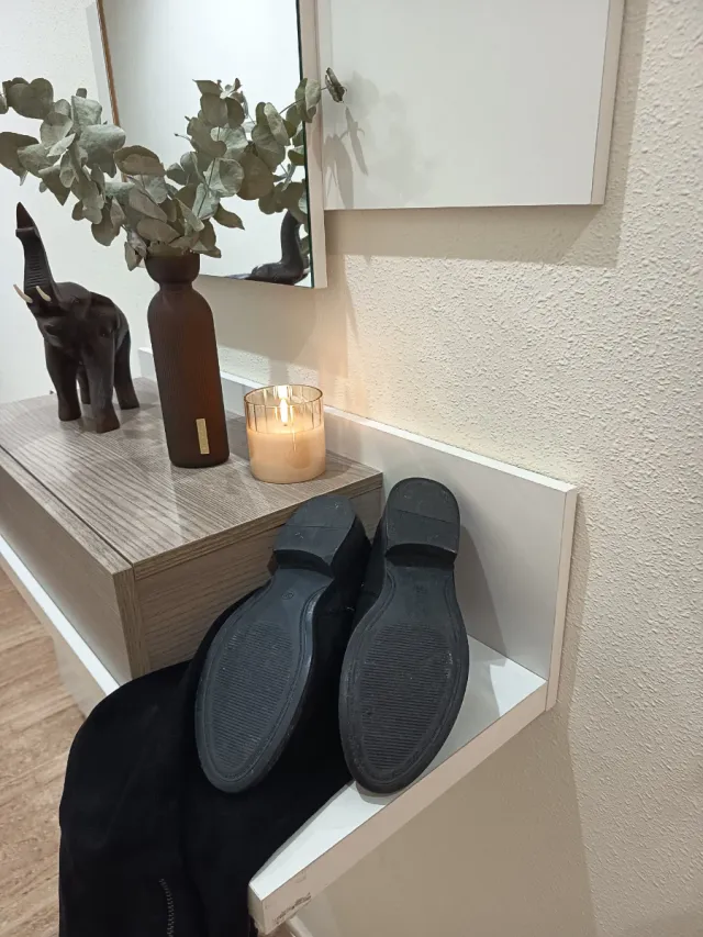 Botas mosqueteras negras talla 36